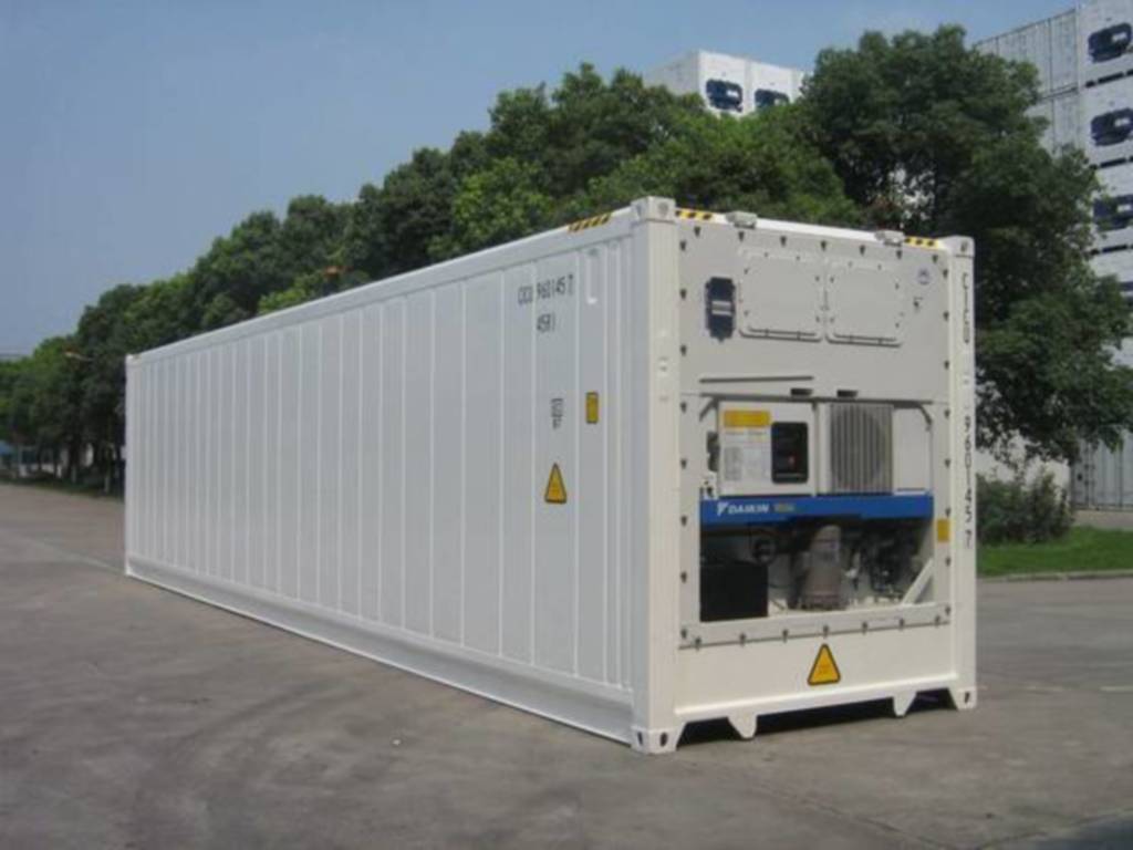 40' High Cube Reefer Steel Container - 45 R1